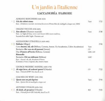 CD William Christie: Un Jardin À L'Italienne (Airs, Cantates & Madrigals)