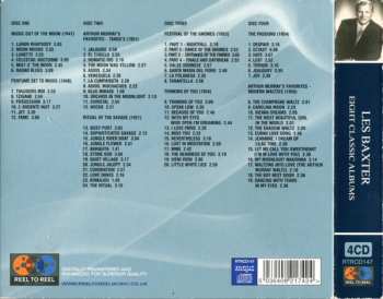 4CD Les Baxter: Eight Classic Albums