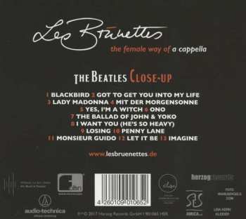 CD Les Brünettes: The Beatles Close-Up