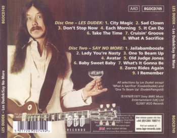 2CD Les Dudek: Les Dudek / Say No More
