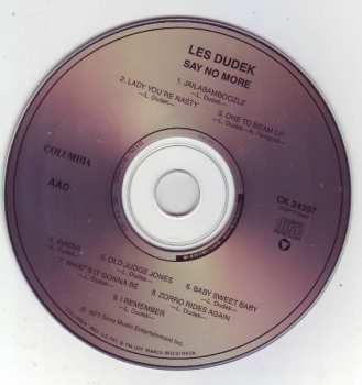 CD Les Dudek: Say No More