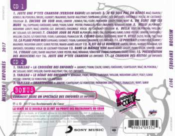 2CD Les Enfoirés: Mission E.N.F.O.I.R.É.S. 2017