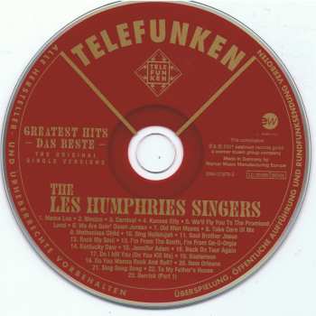 CD Les Humphries Singers: Greatest Hits - Das Beste