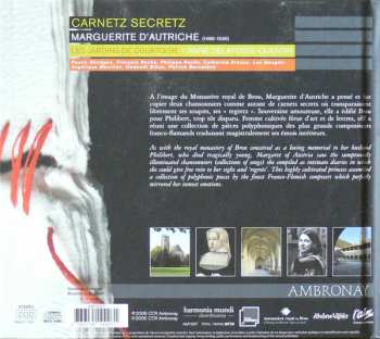 CD Les Jardins de Courtoisie: Carnetz Secretz - Marguerite d'Autriche