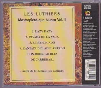 CD Les Luthiers: Mastropiero Que Nunca (Vol. II)