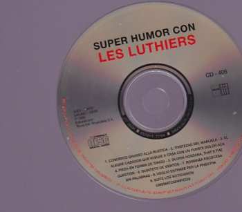 CD Les Luthiers: Super Humor Con Les Luthiers
