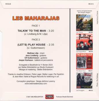 SP The Maharajas: Talkin' To The Man / (Let's) Play House LTD