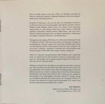 CD Les McCann: Invitation To Openness