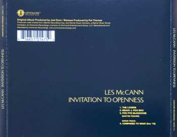 CD Les McCann: Invitation To Openness