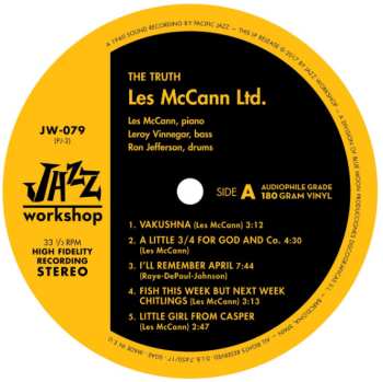 LP Les McCann Ltd.: The Truth LTD