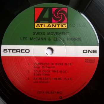 LP Les McCann: Swiss Movement LTD