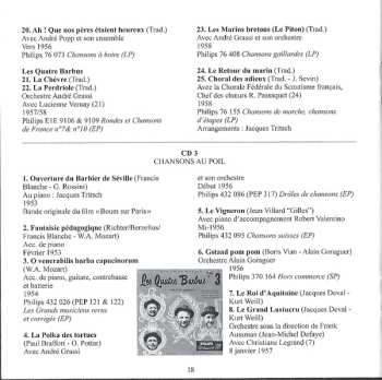 3CD Les Quatre Barbus: L'Anthologie 1938-1962