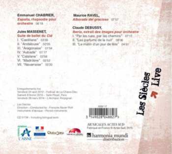 CD Claude Debussy: France-Espagne (España; Suite de Ballet Du "Cid"; Alborada Del Gracioso; Iberia, Extrait Des "Images Pour Orchestre")
