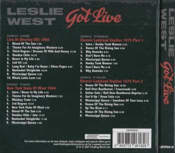 4CD/Doos Leslie West: Got Live