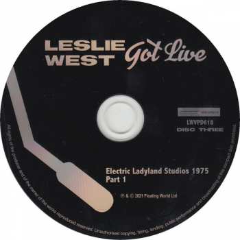 4CD/Doos Leslie West: Got Live