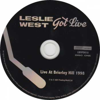 4CD/Doos Leslie West: Got Live