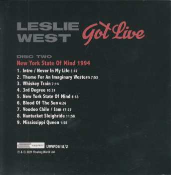 4CD/Doos Leslie West: Got Live