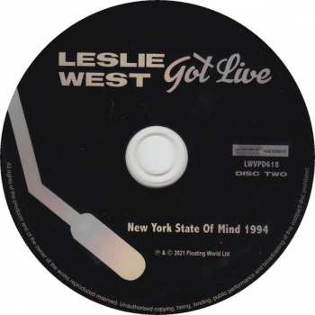 4CD/Doos Leslie West: Got Live