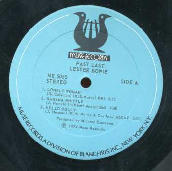 LP Lester Bowie: Fast Last!