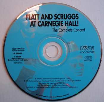 CD Flatt & Scruggs: At Carnegie Hall! (The Complete Concert)