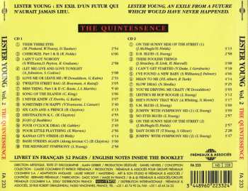 2CD Lester Young: Vol. 2 - New York - Los Angeles - 1938-1947