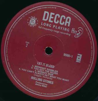 2LP/SP/Doos/2SACD The Rolling Stones: Let It Bleed DLX | LTD | NUM