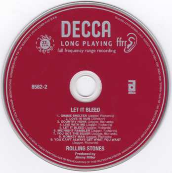2LP/SP/Doos/2SACD The Rolling Stones: Let It Bleed DLX | LTD | NUM