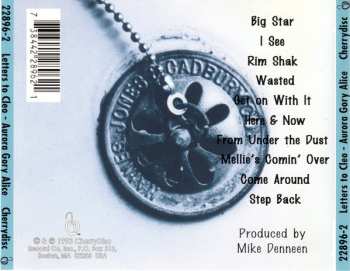 LP Letters To Cleo: Aurora Gory Alice