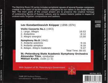 CD Лев Книппер: Violin Concerto No.1, Symphony No.8