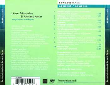 CD Armand Amar: Songs From A World Apart