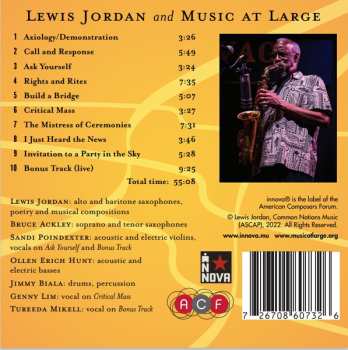 CD Lewis Jordan: Critical Mass