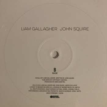LP Liam Gallagher: Liam Gallagher John Squire CLR