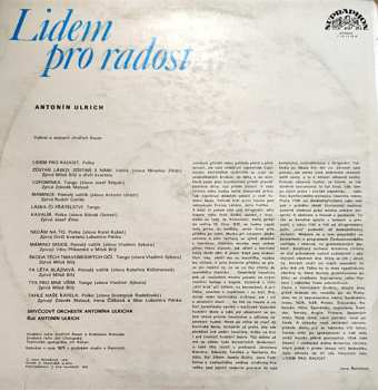 LP Antonín Ulrich: Lidem Pro Radost
