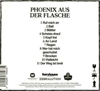 CD Liedfett: Phoenix Aus Der Flasche