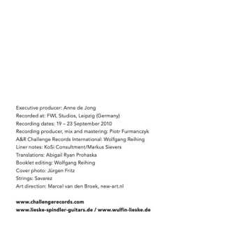 CD Lieske Spindler Guitars: Bottom's Dream