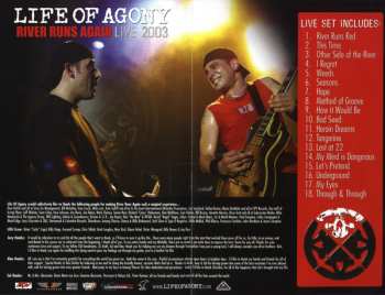 2CD/DVD Life Of Agony: River Runs Again: Live 2003 (Complete)