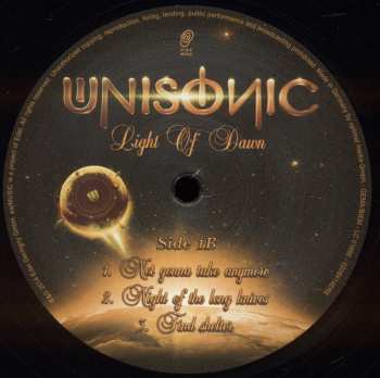 2LP Unisonic: Light Of Dawn