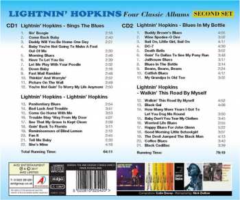 2CD Lightnin' Hopkins: Four Classic Albums - Second Set