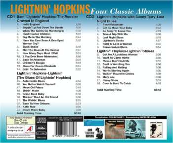 2CD Lightnin' Hopkins: Four Classic Albums - Third Set