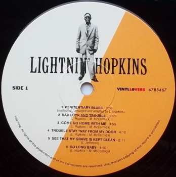 LP Lightnin' Hopkins: Lightnin' Hopkins LTD