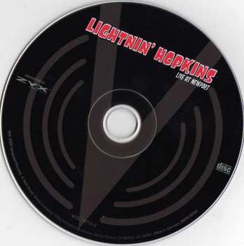 CD Lightnin' Hopkins: Live At Newport
