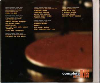 CD Lightnin' Hopkins: Short Haired Woman
