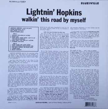 LP Lightnin' Hopkins: Walkin' This Road By Myself