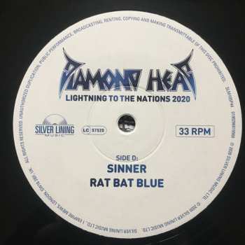 2LP Diamond Head: Lightning To The Nations 2020