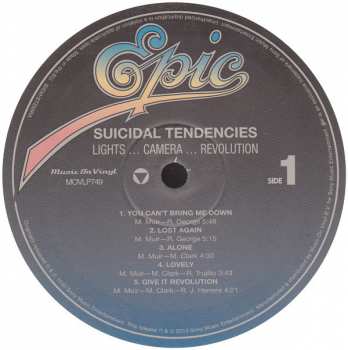 LP Suicidal Tendencies: Lights... Camera... Revolution