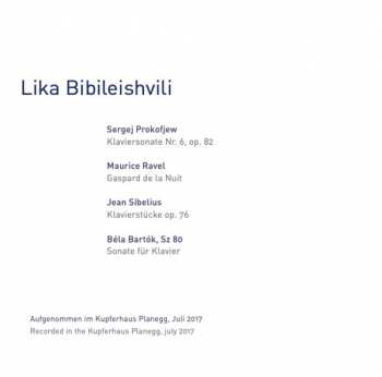 CD Lika Bibileishvili: Prokofjew, Ravel, Sibelius, Bartók