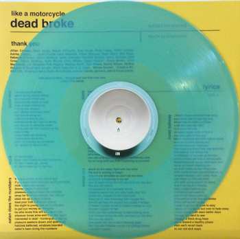 LP Like A Motorcycle: Dead Broke CLR | LTD