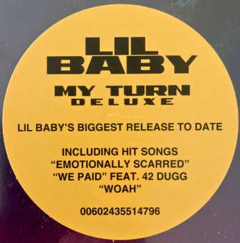 3LP Lil Baby: My Turn DLX | LTD