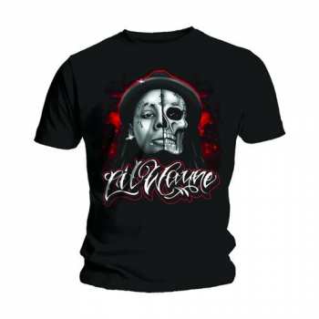 Merch Lil Wayne: T-shirt Skull Sketch 