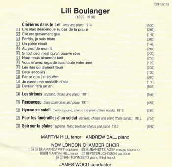 CD Lili Boulanger: Clairières Dans Le Ciel, Les Sirènes & Autres Mélodies 